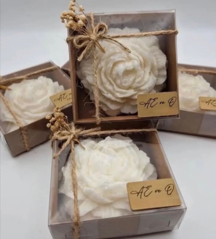 Velas de soja aromáticas para bodas Genny Franco